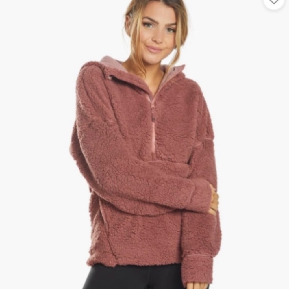 Prana Permafrost Half-Zip Long-Sleeve Hoodie Sz XS